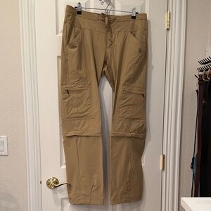 Mountain Hard Wear Tan Convertible Pants Size 12